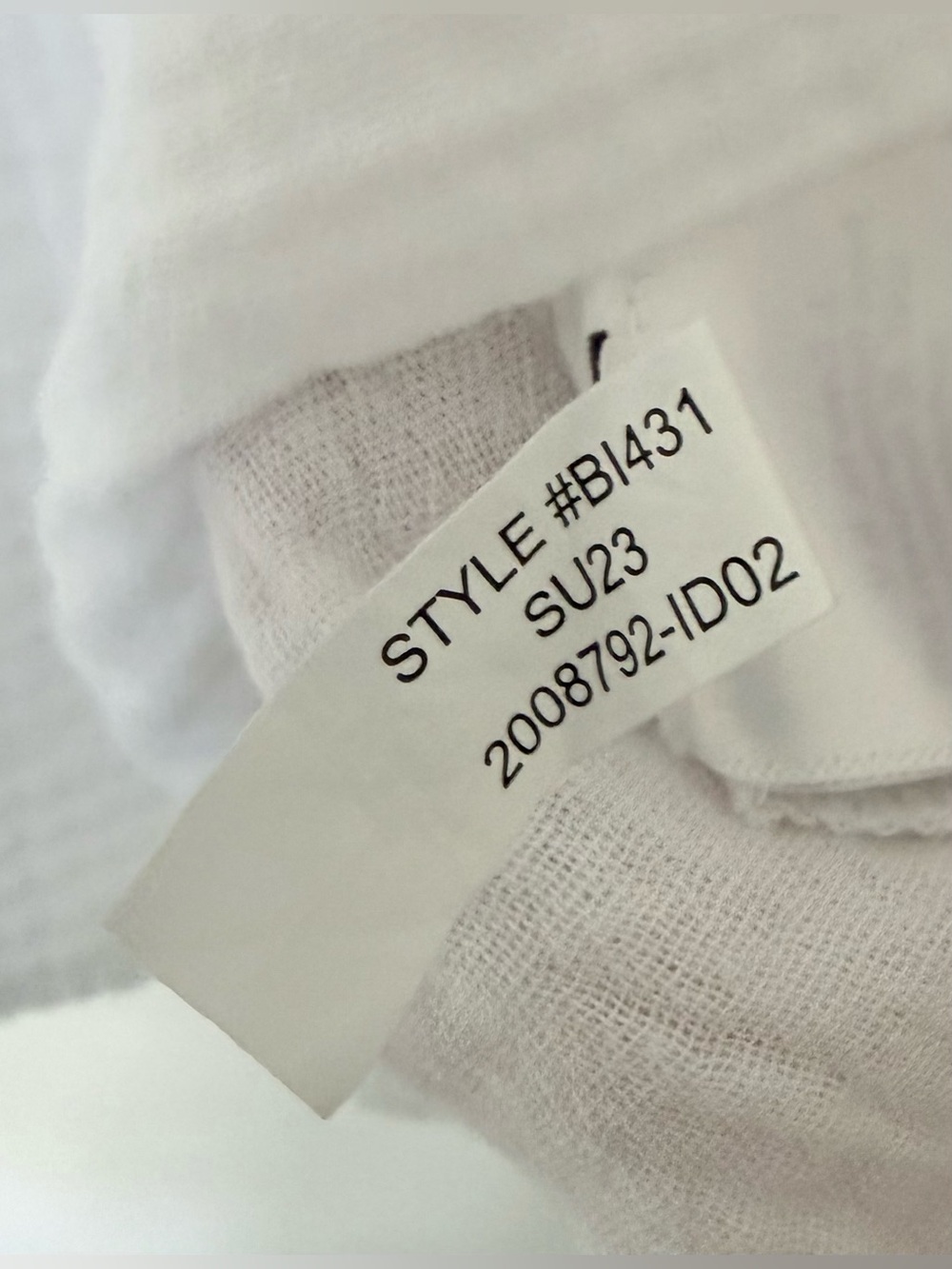 J. Crew White Cotton Gauze Popover - Picture 4 of 9